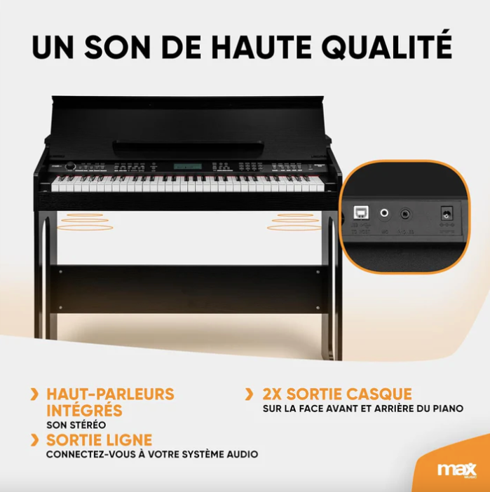 Piano numérique 61 touches Débutant