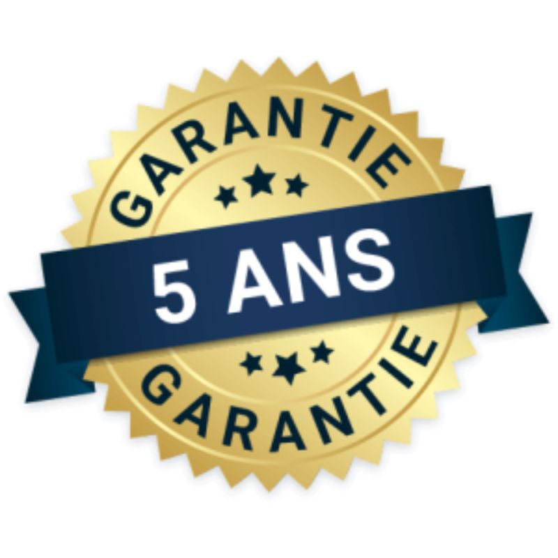 Garantie 5 ans (extension 3 ans)